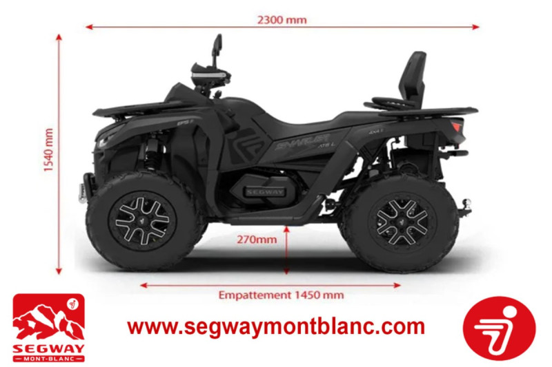 SEGWAY AT6 L EPS DELUXE BLACK SERIES 570 CC