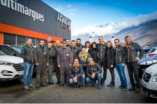 L'équipe Jugand autos